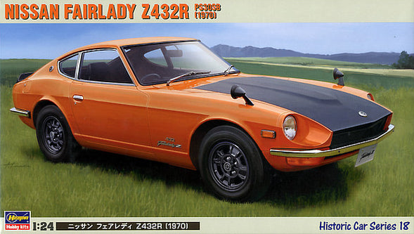 1/24 Nissan Fairlady Z432R (PS30SB - 1970) (Hasegawa Historic Car Series HC18)