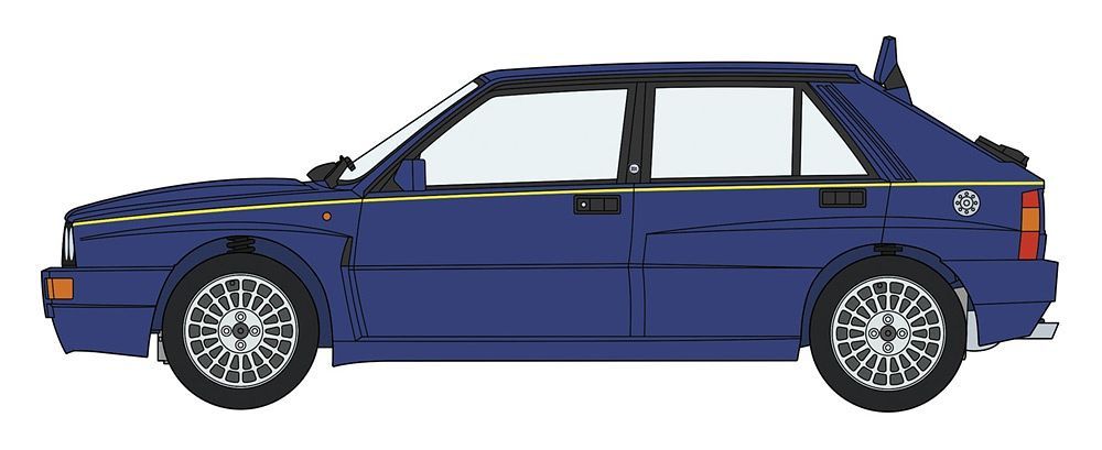 1/24 Lancia Delta HF Integrale Evoluzione "Blue Lagos"