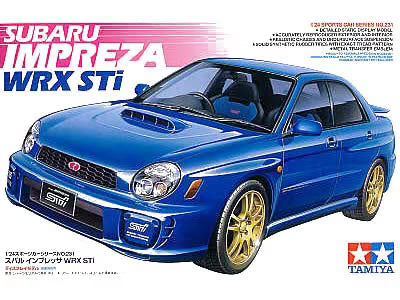 1/24 Subaru Impreza WRX STi (Tamiya Sports Car Series 231)