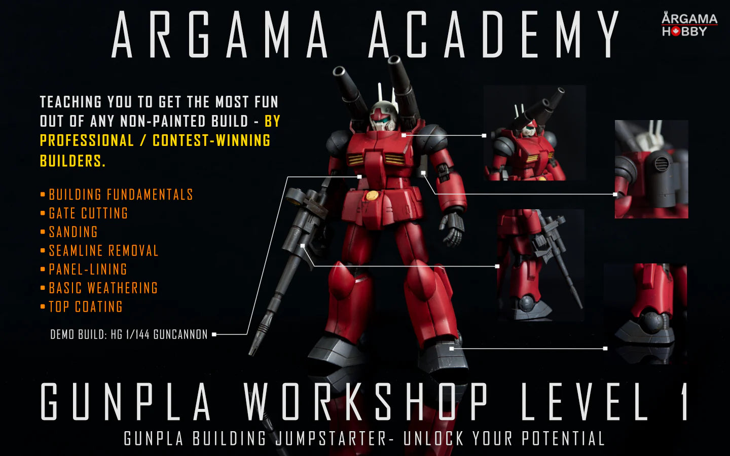 Argama Academy - Gunpla Workshop Level 1