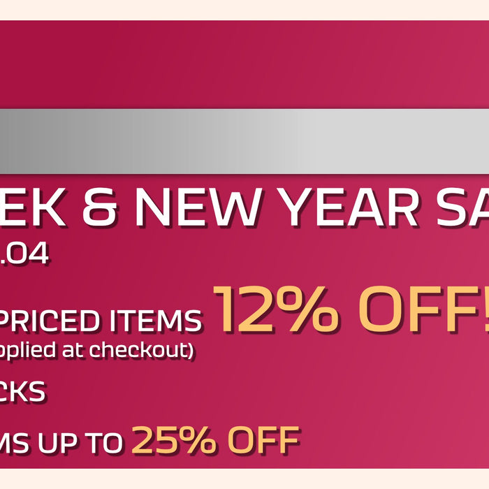 Boxing Week & New Year Sale!