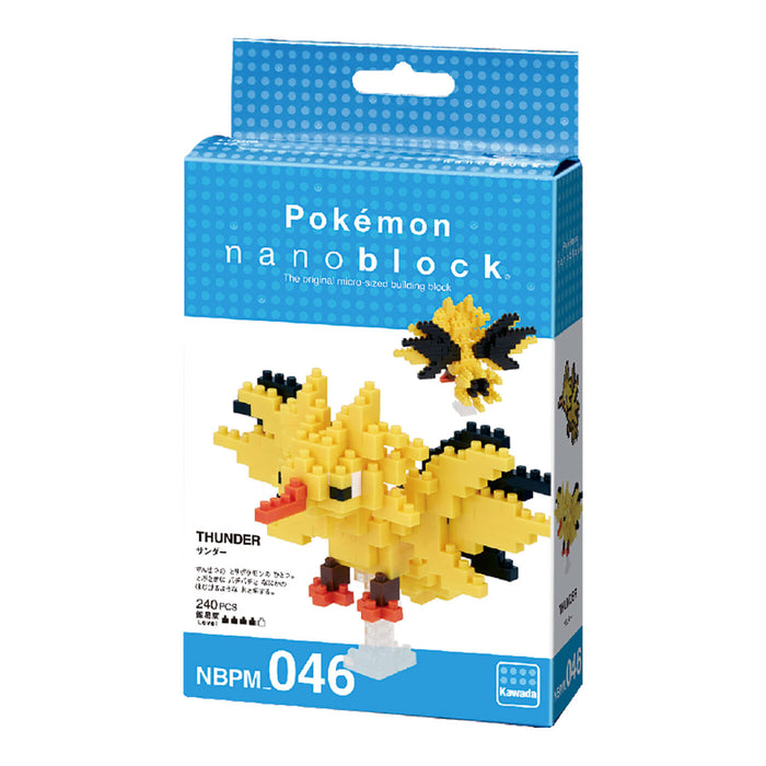 nanoblock - Pokemon - Zapdos (NBPM-046)