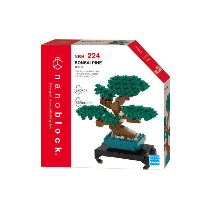 nanoblock Diorama Collection - Culture -  Bonsai Pine (NBH-224)