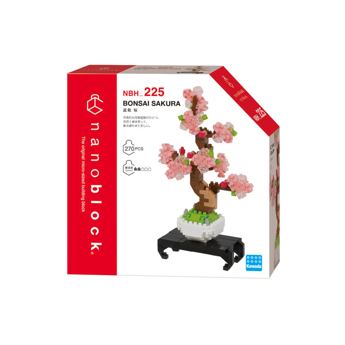 nanoblock Diorama Collection - Culture -  Bonsai Sakura (NBH-225)