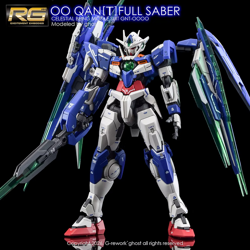 G-Rework Decal - RG GNT-0000 00 Qan[T] Full Saber Use