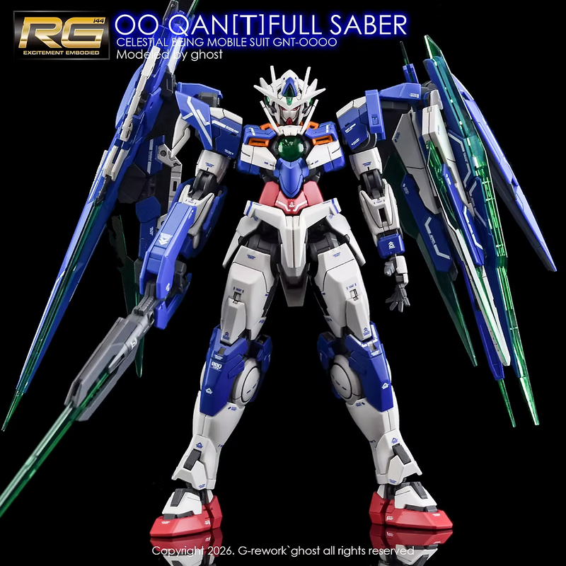 G-Rework Decal - RG GNT-0000 00 Qan[T] Full Saber Use