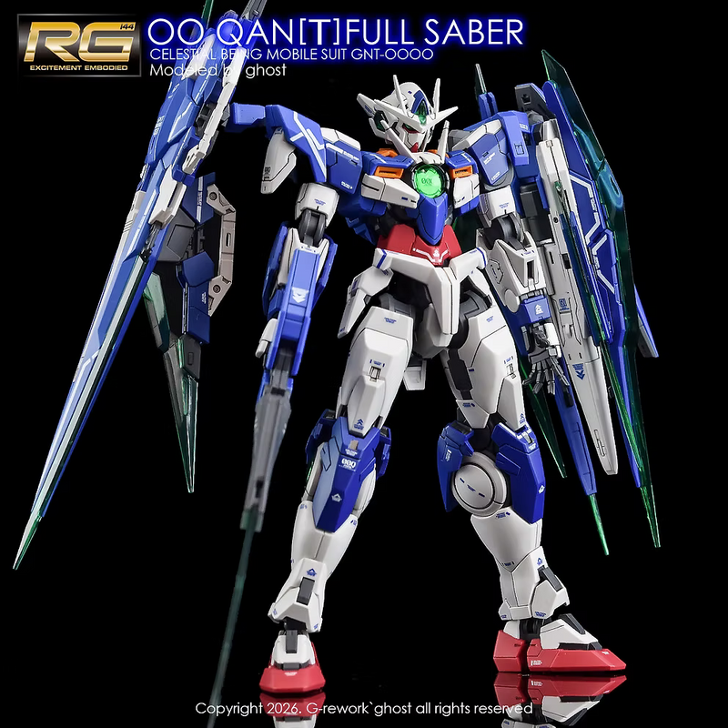 G-Rework Decal - RG GNT-0000 00 Qan[T] Full Saber Use