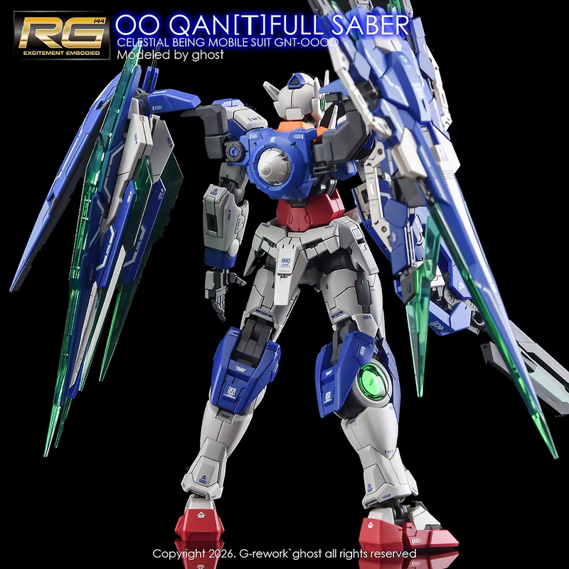 G-Rework Decal - RG GNT-0000 00 Qan[T] Full Saber Use