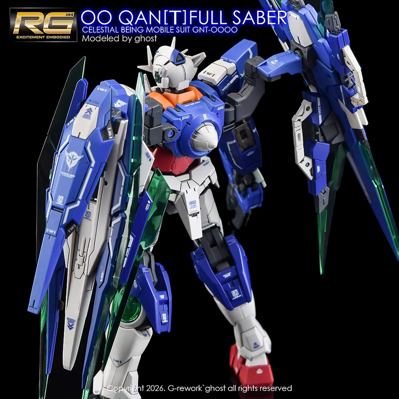 G-Rework Decal - RG GNT-0000 00 Qan[T] Full Saber Use