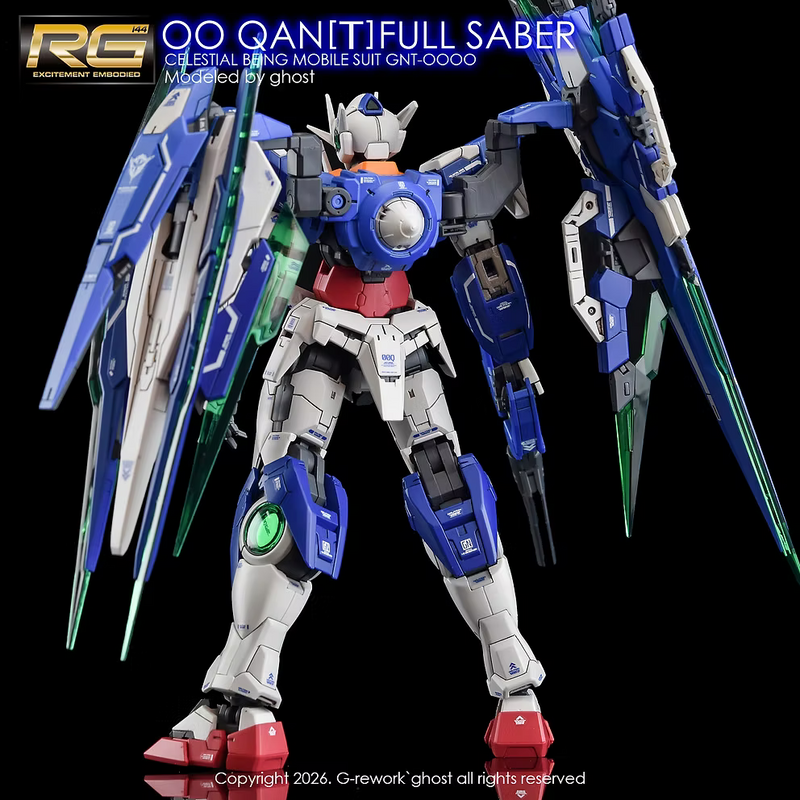 G-Rework Decal - RG GNT-0000 00 Qan[T] Full Saber Use