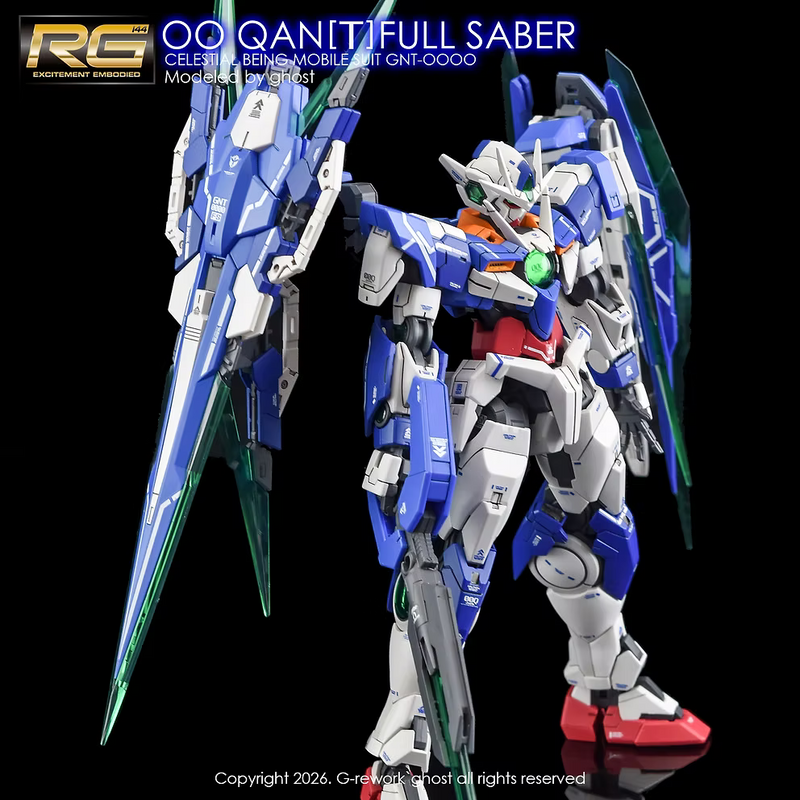 G-Rework Decal - RG GNT-0000 00 Qan[T] Full Saber Use