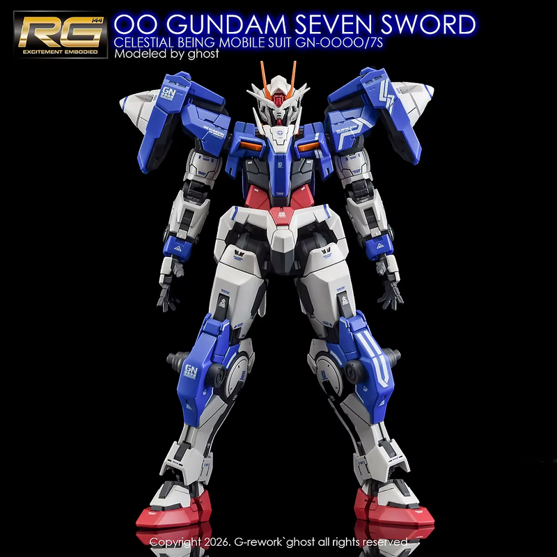 G-Rework Decal - RG GN-0000/7S 00 Gundam Seven Sword Use