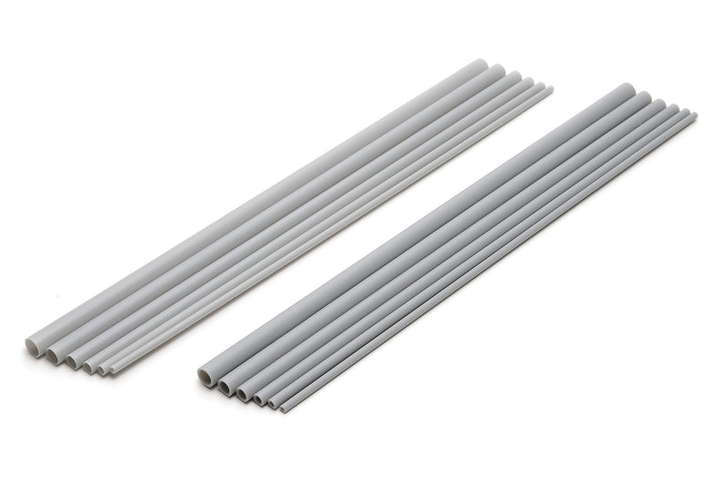 Wave Plastic Pipe [Gray] (OM-521 to 526, OM-531 to 535, OM-541 to 546, OM-551 to 555)