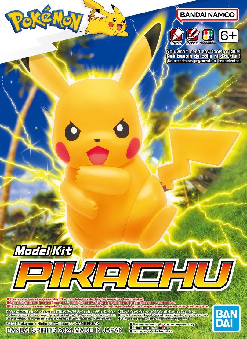 Bandai Pokemon Model Kit No.41 Select Series Pikachu - Argama