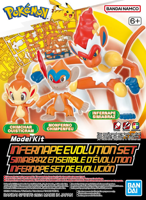 Pokemon Model Kit INFERNAPE EVOLUTION SET