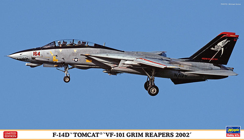 1/72 F-14D Tomcat VF-101 Grim Reapers 2002