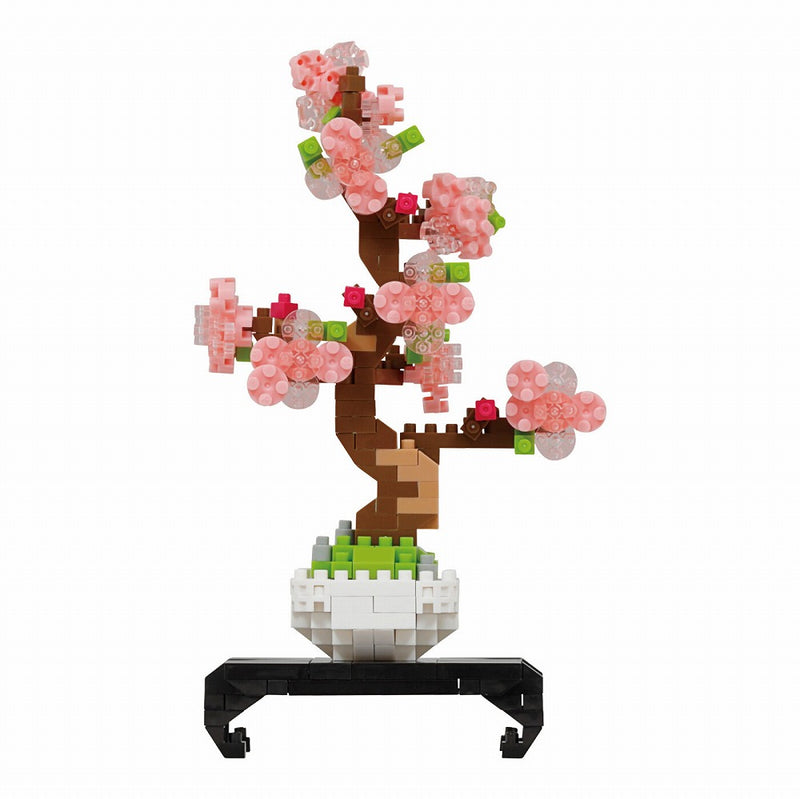 nanoblock Diorama Collection - Culture -  Bonsai Sakura (NBH-225)