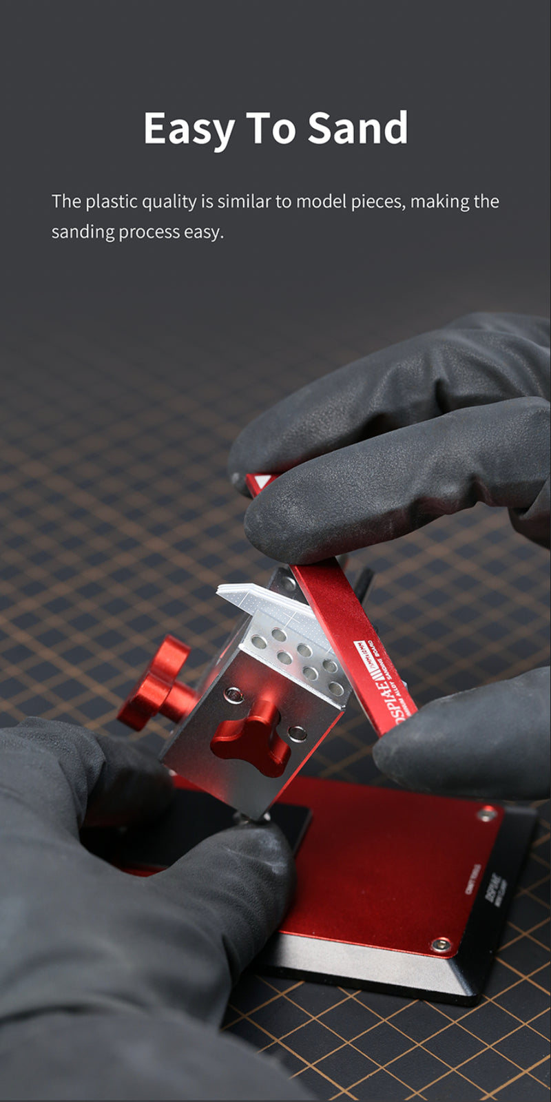 DSPIAE Customization Plastic Plate for Models - 0.3mm (PC-03GY)