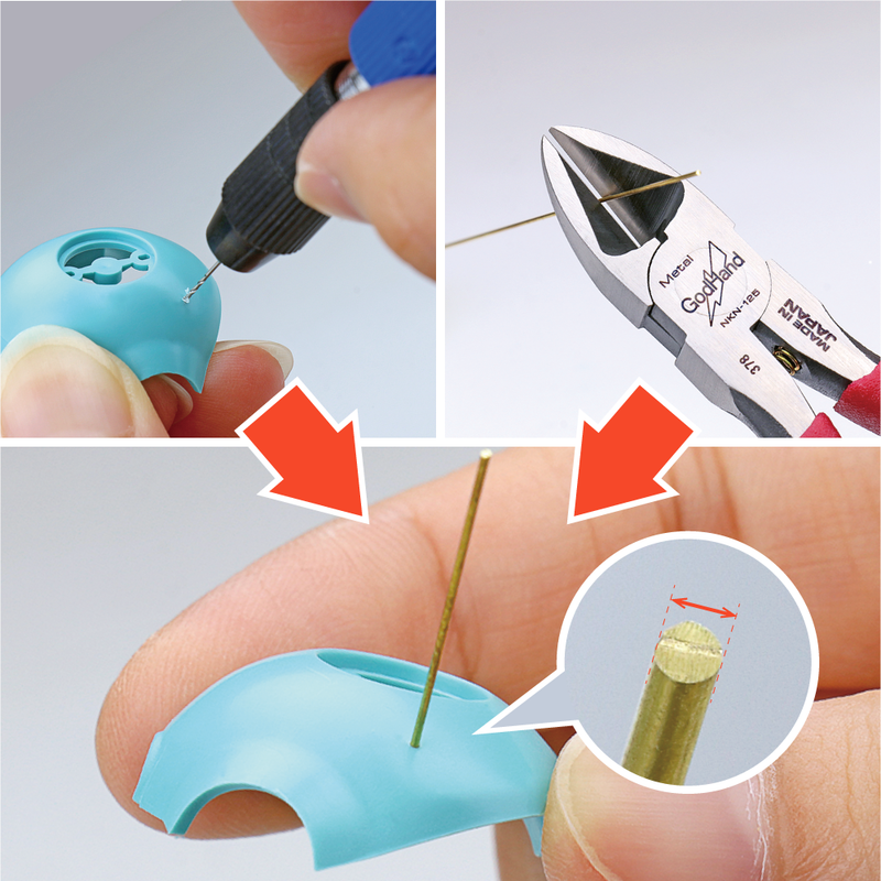 GodHand Soft Metal Wire Nipper NKN-125 (GH-NKN-125)