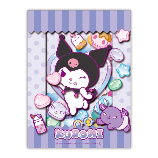 Ensky Paper Shadow Art Mini - Sanrio - Kuromi (SA-M05)