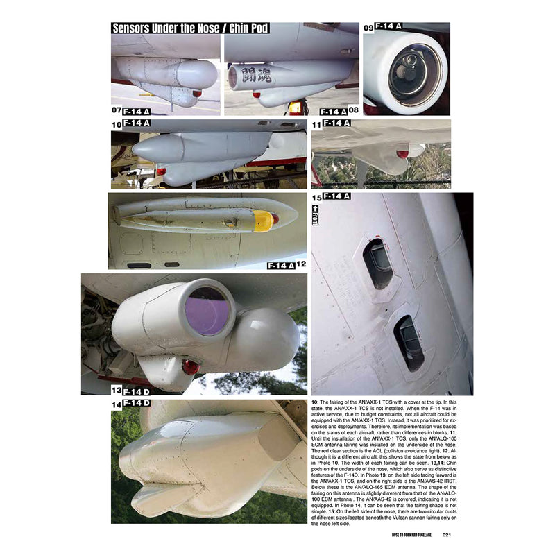 Model Art - World Fighters Photo Collection Series - F-14 Tomcat Detail Photo Album (English Ver.)