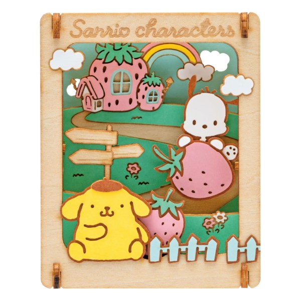 Paper Theater Wood Style - Sanrio - Strawberry House 1 (PT-W20)