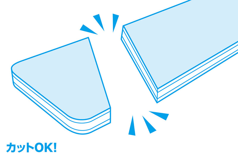 WAVE File Stick SOFT 2 Narrow (#400~#1200) (HT-646 to 650)