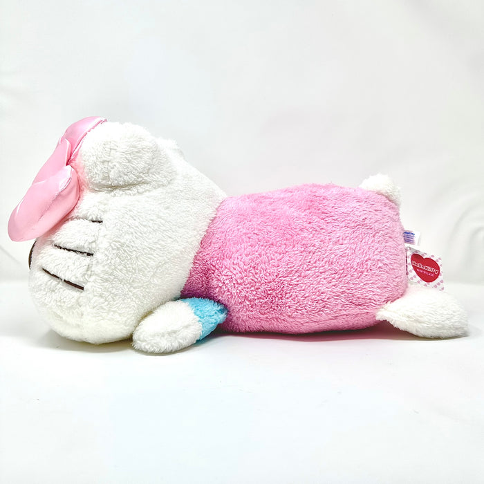 Sanrio Plush - Hello Kitty (Mega Jumbo Pastel Color Sleeping Pose 44cm Long)