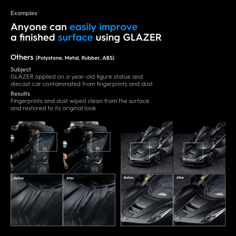 Gunprimer GLAZER Finishing Solution Bundle Set 01 (GZ-60-BS1)