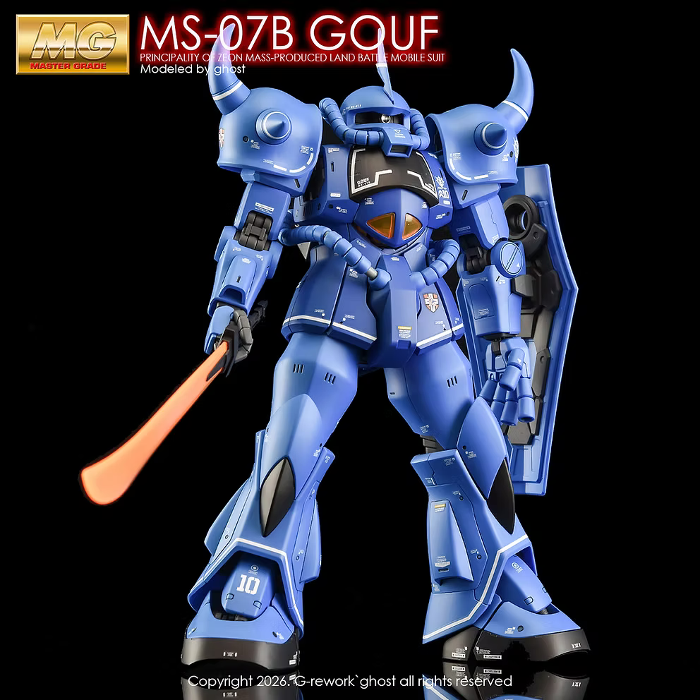 G-REWORK新作デカール MG グフ G-Rework Decal - MG MS-07B Gouf Use - Argama Hobby - Vaughan North