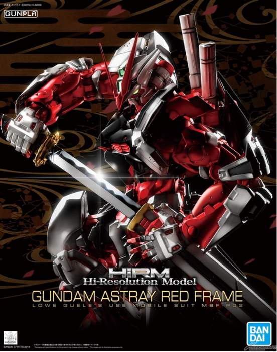 Hi-Resolution Model (HiRM) 1/100 MBF-P02 Gundam Astray Red Frame