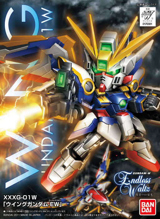 SD Gundam BB366 XXXG-01W Wing Gundam EW