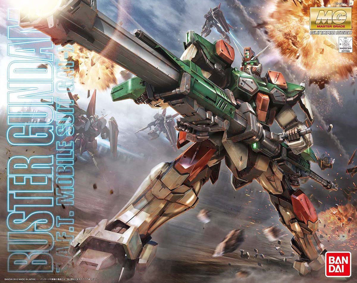 Bandai Master Grade (MG) 1/100 Buster Gundam - Argama Hobby