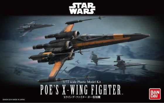 Star Wars 1/72 Poe's X-Wing Fighter