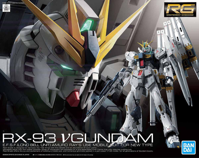 Real Grade (RG) 1/144 RX-93 Nu Gundam