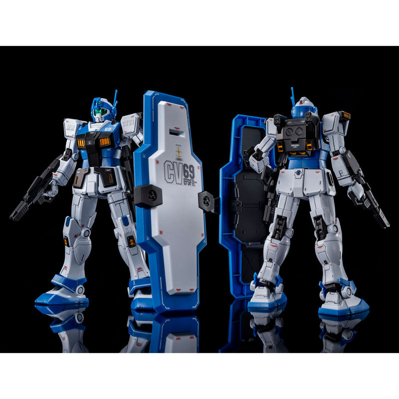 Premium Bandai High Grade (HG) Gundam The Origin 1/144 RGM-79HC GM Guard Custom (E-2 Beam Spray Gun Equipped)