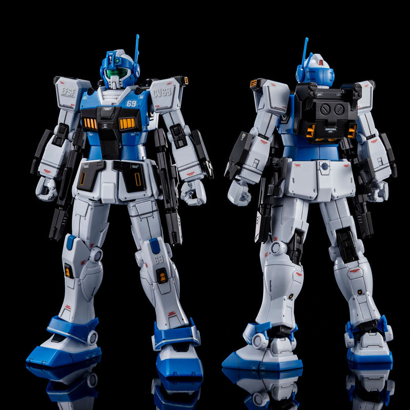 Premium Bandai High Grade (HG) Gundam The Origin 1/144 RGM-79HC GM Guard Custom (E-2 Beam Spray Gun Equipped)