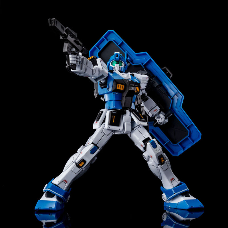 Premium Bandai High Grade (HG) Gundam The Origin 1/144 RGM-79HC GM Guard Custom (E-2 Beam Spray Gun Equipped)