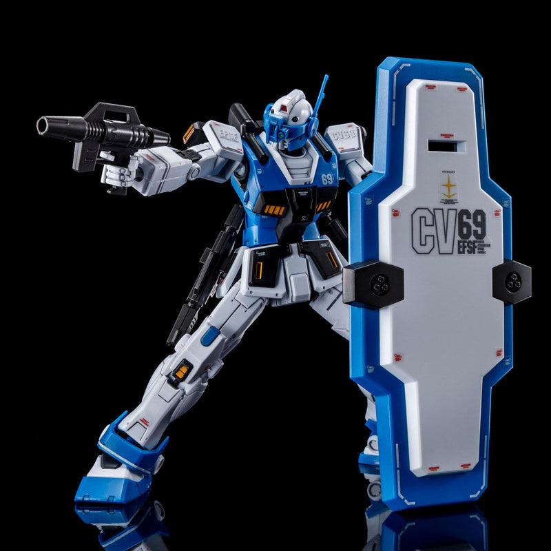 Premium Bandai High Grade (HG) Gundam The Origin 1/144 RGM-79HC GM Guard Custom (E-2 Beam Spray Gun Equipped)