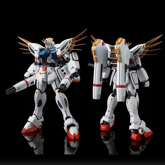 Premium Bandai Master Grade (MG) 1/100 F91 Gundam F91 Ver 2.0 Back Canon Type & Twin V.S.B.R. Set Up Type