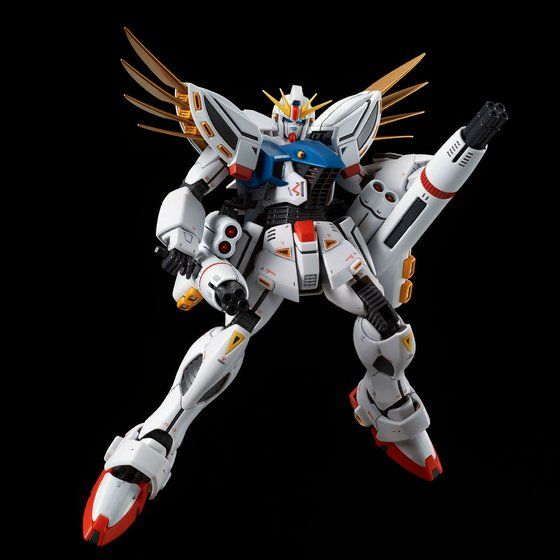 Premium Bandai Master Grade (MG) 1/100 F91 Gundam F91 Ver 2.0 Back Canon Type & Twin V.S.B.R. Set Up Type