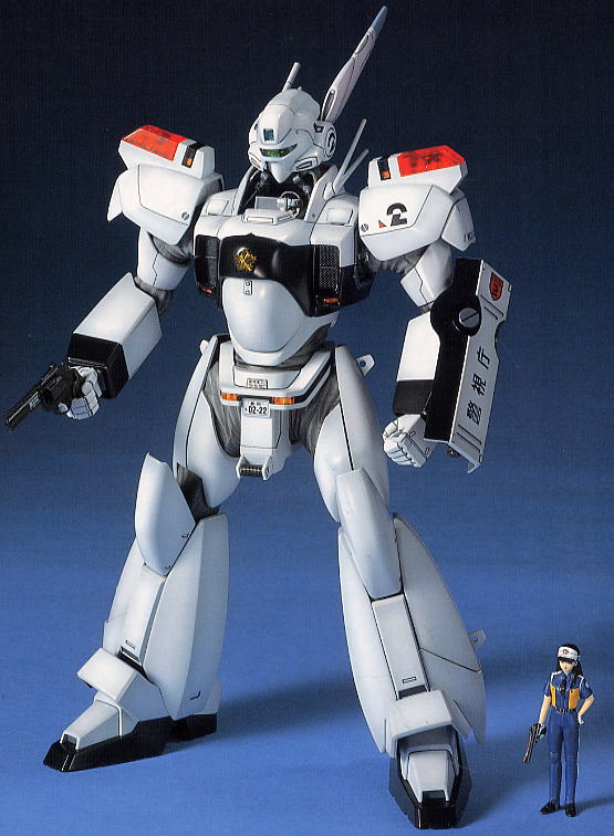 Master Grade (MG) Patlabor 1/35 AV-98 Ingram 2nd w/LED Police Lights