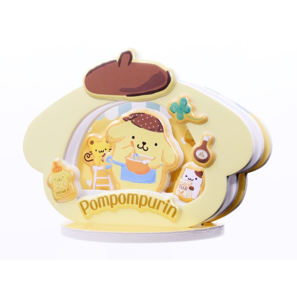 Ensky Pukupuku Papter Theater - Sanrio - Pompompurin (PT-P03)