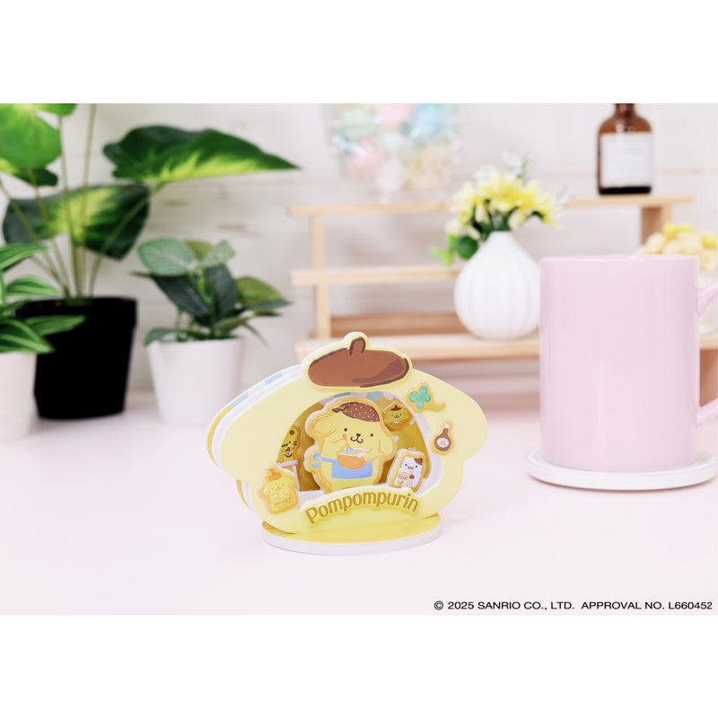 Ensky Pukupuku Papter Theater - Sanrio - Pompompurin (PT-P03)