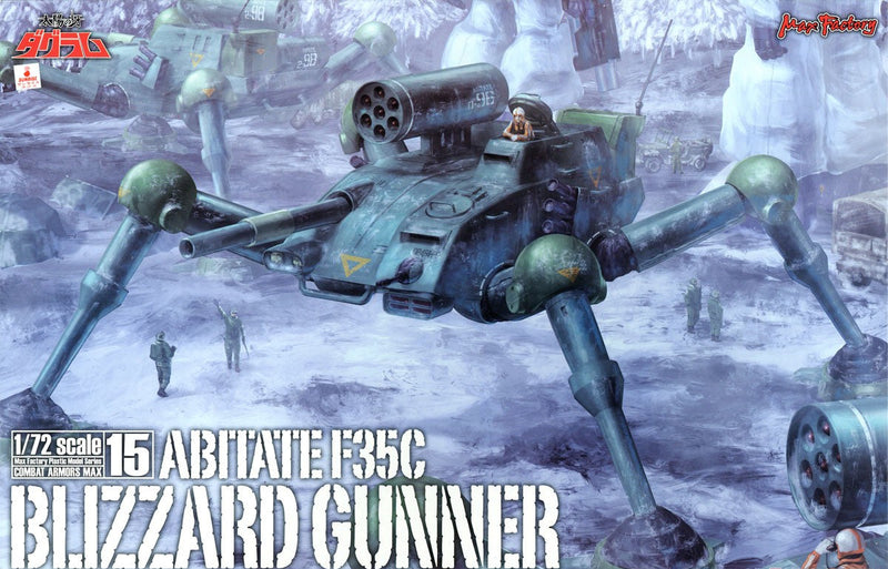 Fang of the Sun Dougram 1/72 Abitate F35C Blizzard Gunner