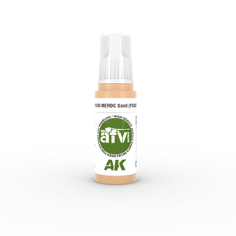 AK Interactive AK11343 3rd Gen Acrylic MERDC Sand (FS30277) - AFV
