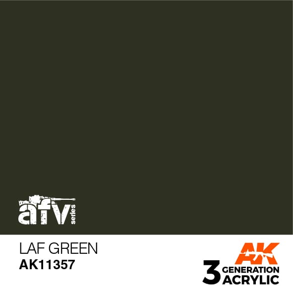 AK Interactive AK11357 3rd Gen Acrylic LAF Green - AFV