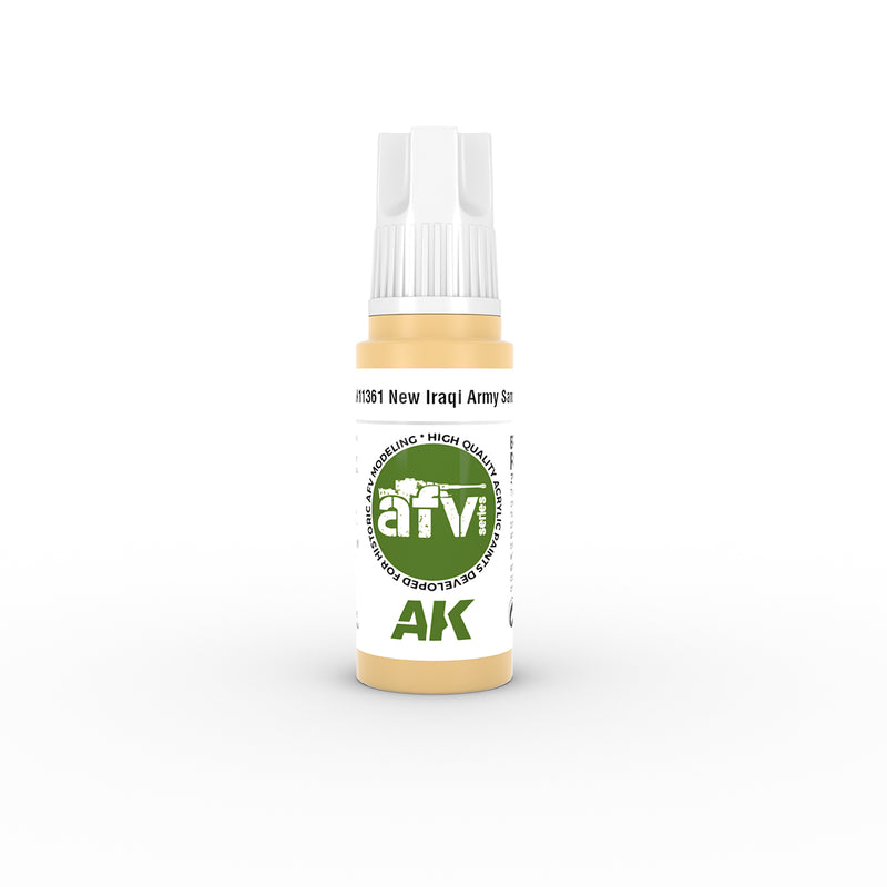 AK Interactive AK11361 3rd Gen Acrylic New Iraqi Army Sand - AFV