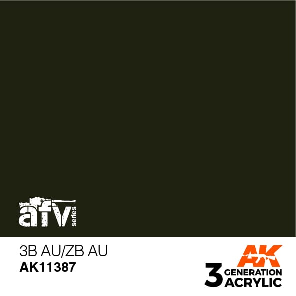 AK Interactive AK11387 3rd Gen Acrylic 3B AU/ZB AU - AFV