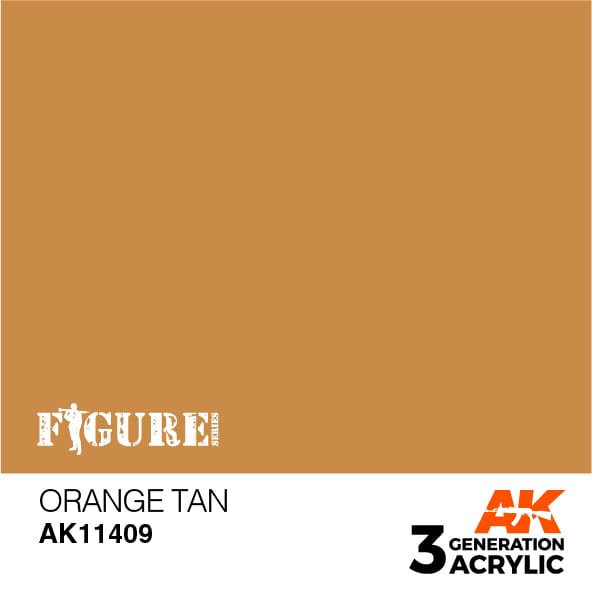 AK Interactive 3GEN Acrylic FIGURE - AK11409 Orange Tan